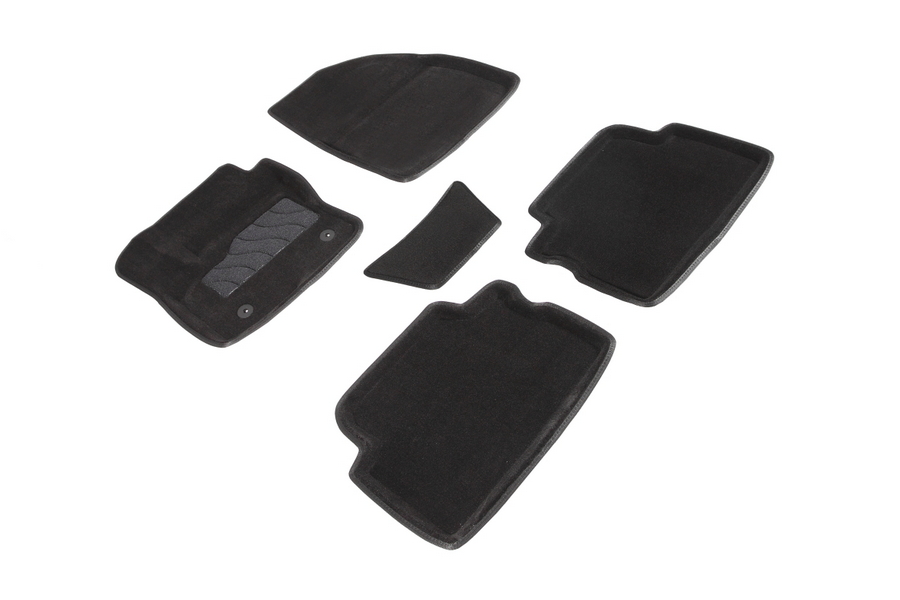 

Коврики салона Seintex 3D FORD Kuga II 2013-2016 ворсовые черные комп 4 шт