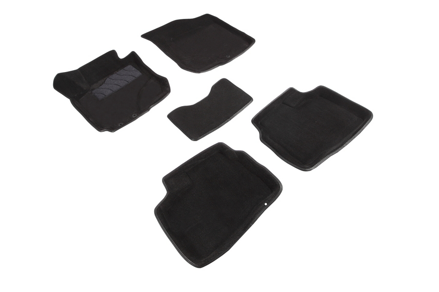 

Коврики салона Seintex 3D HYUNDAI Elantra 2006-2011 ворсовые черные комп 4 шт