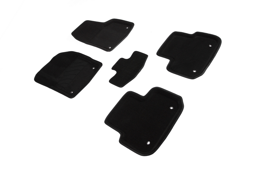 

Коврики салона Seintex 3D LAND ROVER Discovery Sport 2014-2019 ворсовые черные комп 4 шт