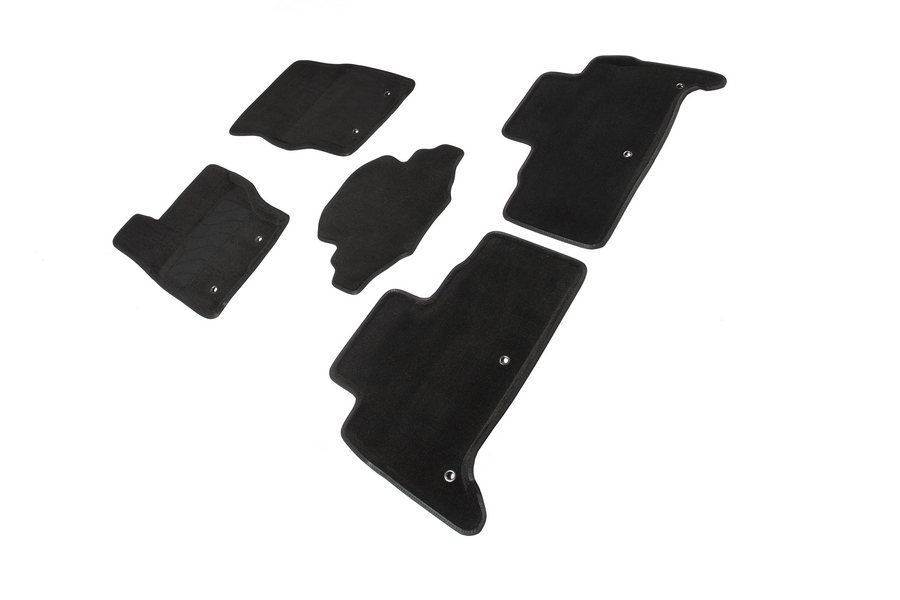 

Коврики салона Seintex 3D LAND ROVER Discovery V 2017-н.в. ворсовые черные комп 4 шт