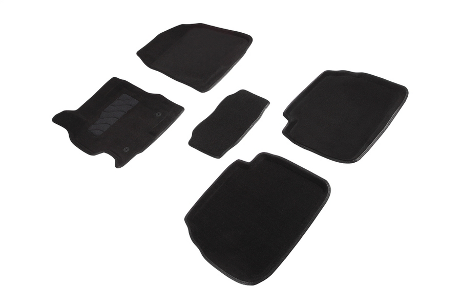 

Коврики салона Seintex 3D MAZDA 6 2008-2012 ворсовые черные комп 4 шт
