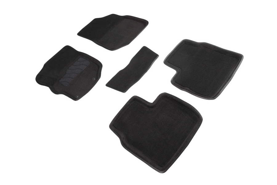 

Коврики салона Seintex 3D PEUGEOT/CITROEN 301/С ворсовые черные комп 4 шт