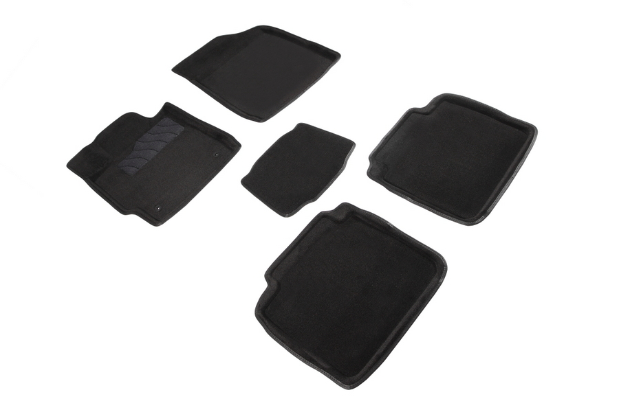

Коврики салона Seintex 3D TOYOTA Camry VI 2006-2012 ворсовые черные комп 4 шт