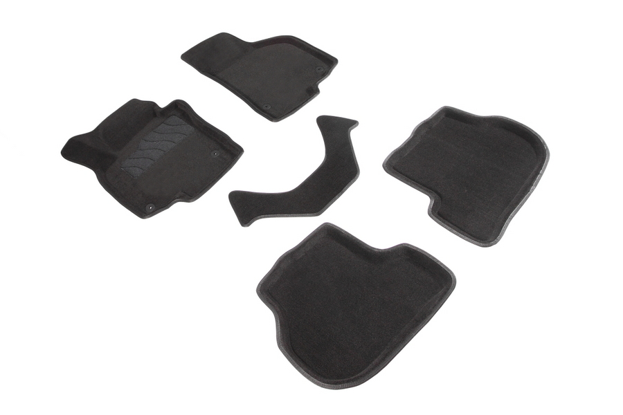 

Коврики салона Seintex 3D VOLKSWAGEN/Skoda/Seat Golf V VI Jetta 2003-2012/Octavia A5 2008-н.в./Leon II 2005-2012 ворсовые черные комп 4 шт