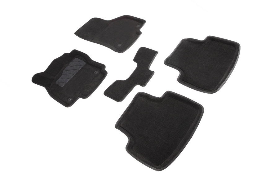 

Коврики салона Seintex 3D VOLKSWAGEN Passat B8 2015-н.в. ворсовые черные комп 4 шт