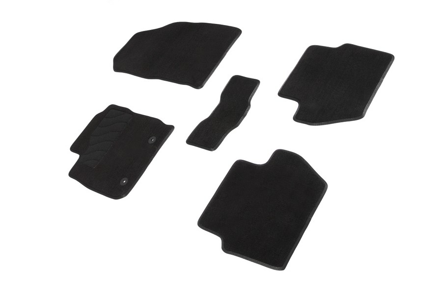 

Коврики салона Seintex FORD Fusion 2002-2012/Fiesta III 2001-2008 ворсовые черные комп 4 шт