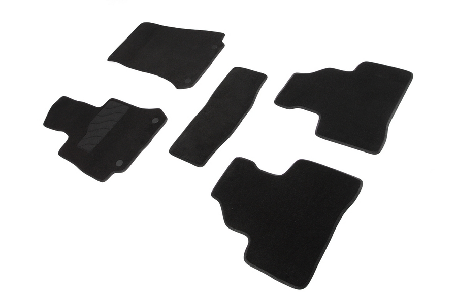 

Коврики салона Seintex MERCEDES-BENZ GLC-Class X 253 2016-н.в. ворсовые черные комп 4 шт