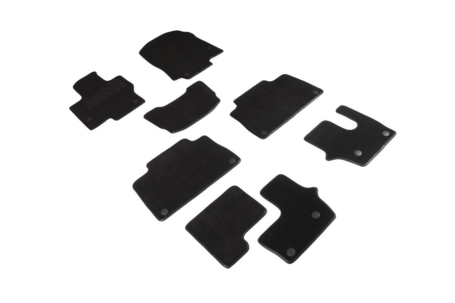 

Коврики салона Seintex MERCEDES-BENZ M-Class W166 2011-2018 ворсовые черные комп 4 шт