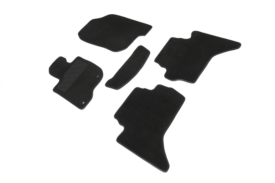 

Коврики салона Seintex MITSUBISHI L200 2006-2015 ворсовые черные комп 4 шт