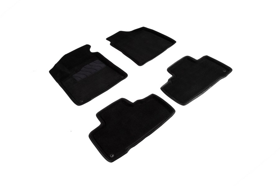 

Коврики салона Seintex SSANG YONG Actyon 2007-2012 ворсовые черные комп 4 шт