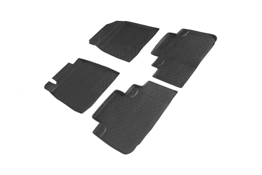 

Коврики салона Seintex HAVAL H2 резиновые черные комп 4 шт