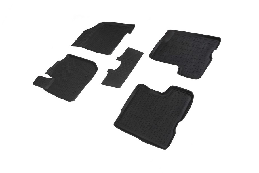 

Коврики салона Seintex LADA X-Ray 2016-н.в. резиновые черные комп 4 шт