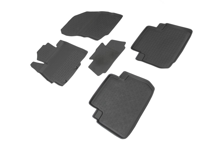 

Коврики салона Seintex MITSUBISHI L200 2006-2015 резиновые черные комп 4 шт
