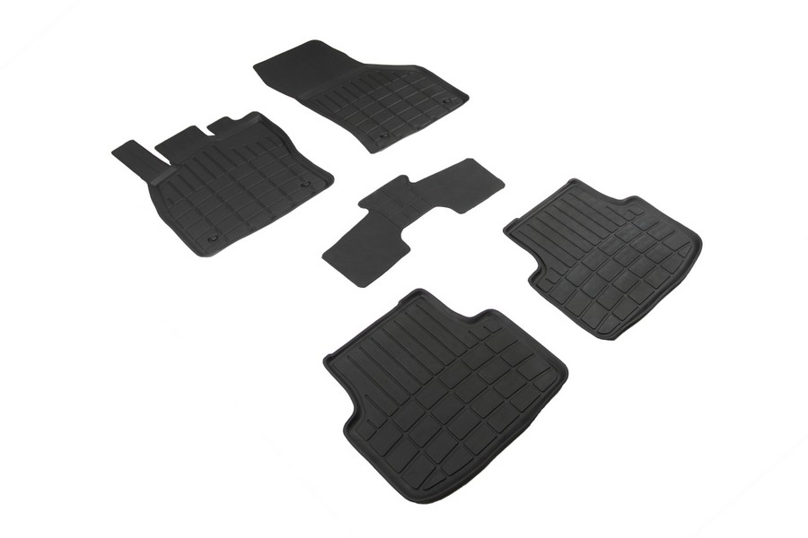 

Коврики салона Seintex VOLKSWAGEN Jetta 2011-2018 резиновые черные комп 4 шт