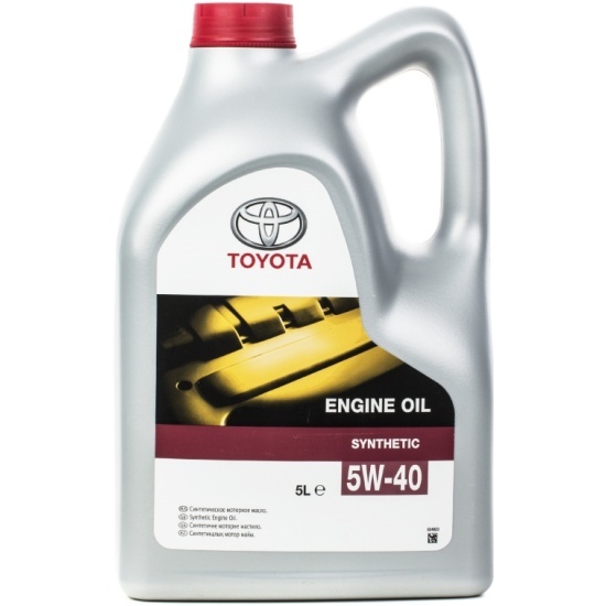 

Масло моторное TOYOTA Engine Oil 5W40 синтетика (5 л)