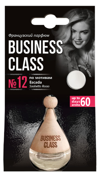 

Ароматизатор подвесной бочонок Drop of Business Class Escada