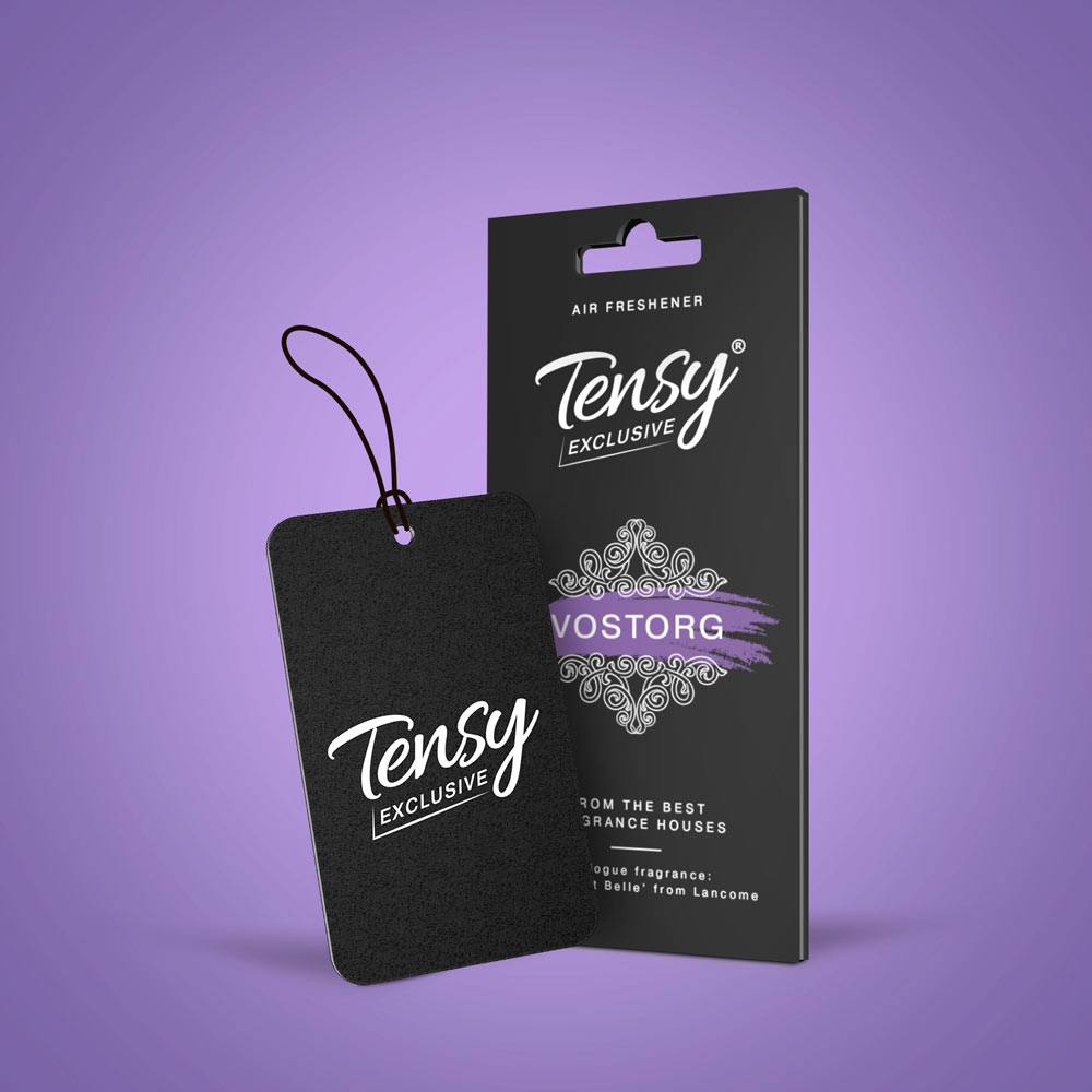

Ароматизатор подвесной картонный Восторг Tensy
