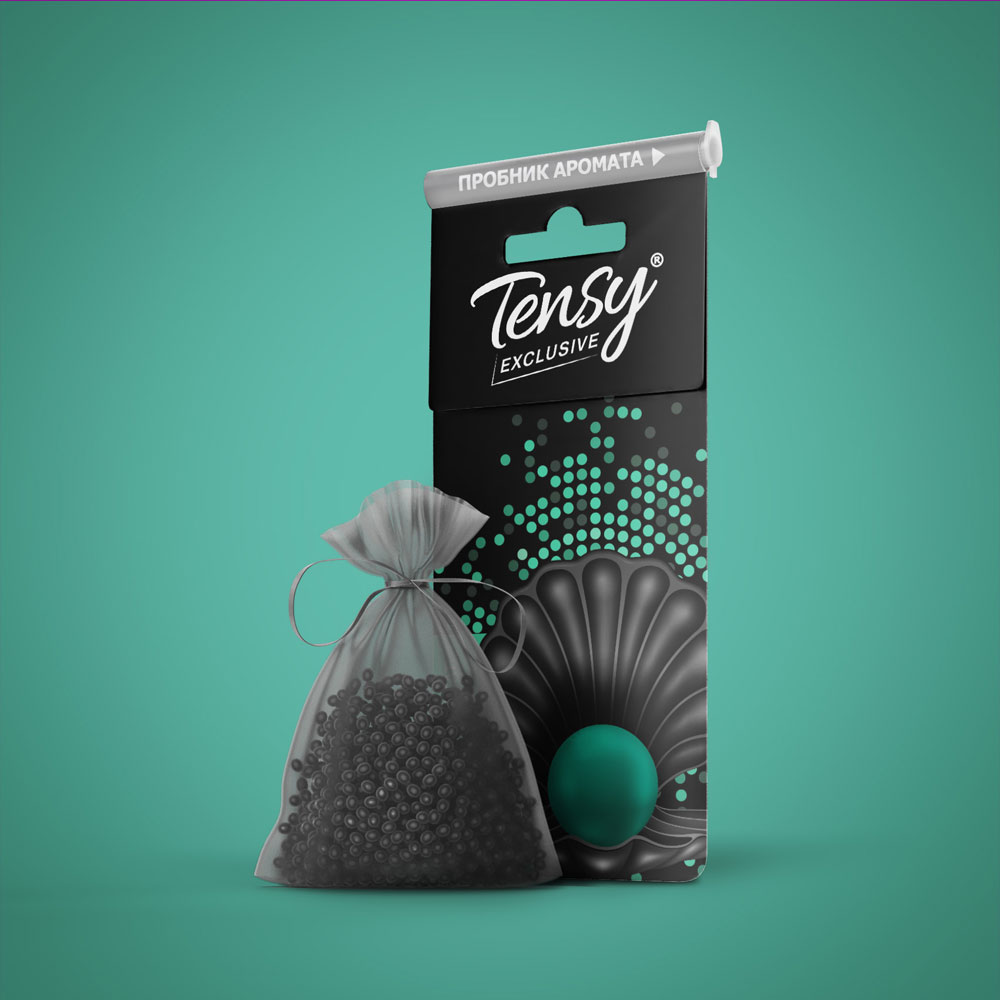 

Ароматизатор подвесной мешочек с гранулами Бархат Tensy
