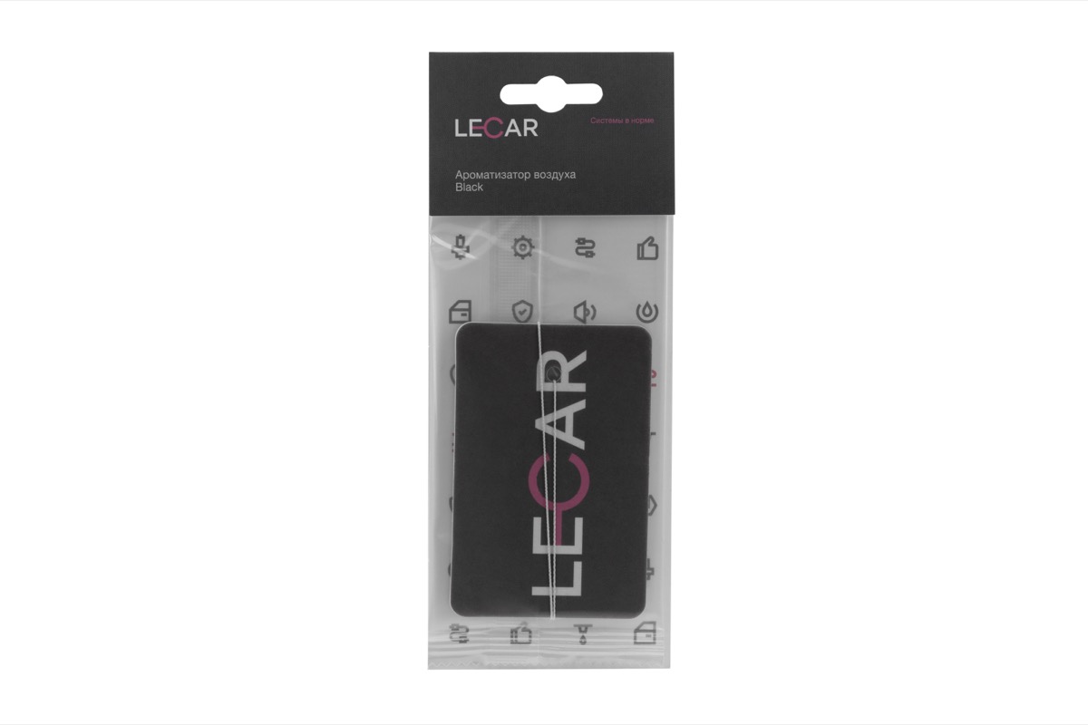 

Ароматизатор воздуха LECAR Black прямоугольник
