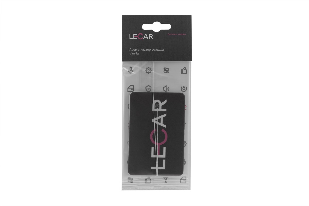 

Ароматизатор воздуха LECAR Vanilla прямоугольник