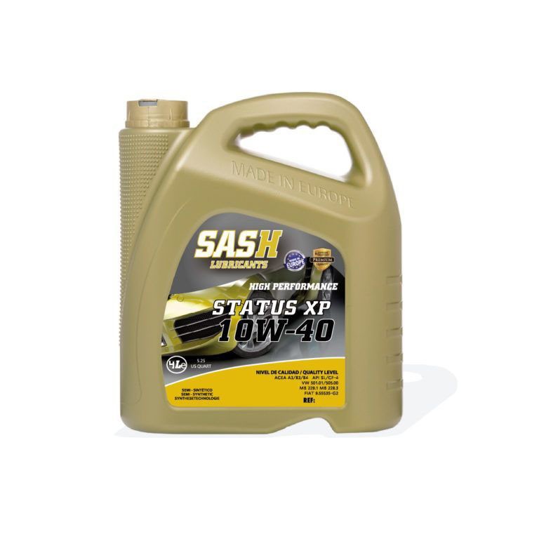 

Масло моторное SASH Status XP 10W40 SL/CF-4 полусинтетическое 4л