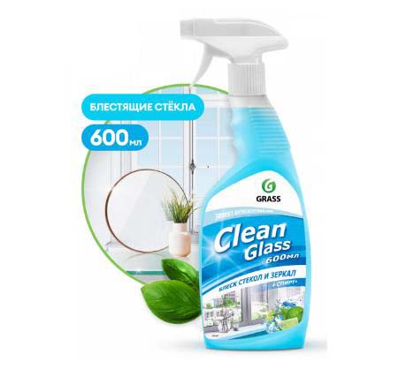 

Средство чистящее для стекол и зеркал GRASS Clean Glass голубая лагуна 600мл