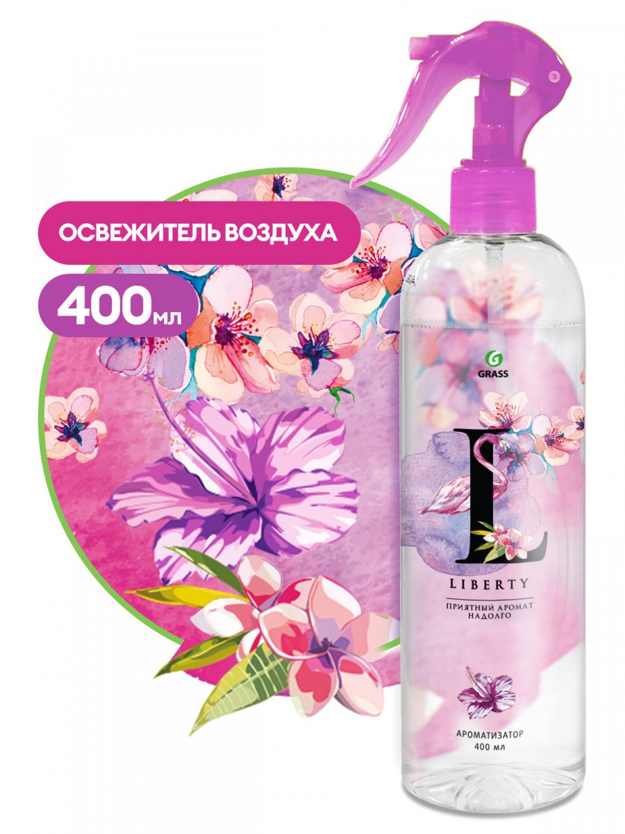 

Освежитель воздуха жидкий Liberty (Grass) 400мл