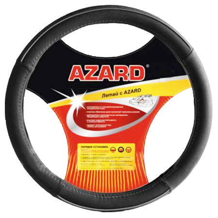 

Оплетка на руль AZARD XL (42 см) серый винил