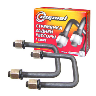 

Стремянка рессоры для а/м Газ 3302 короткая 105 мм (.2шт) (Riginal)