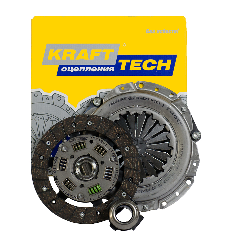 

Сцепление в сборе ВАЗ 2190, VESTA, X Ray с КПП 2181 (тросовая), DATSUN on/mi Do (Krafttech)