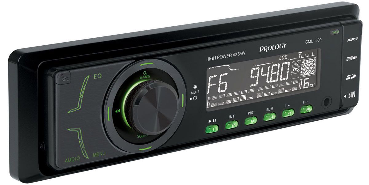 

Автомагнитола Prology CMU-500 1 DIN 4x50Вт