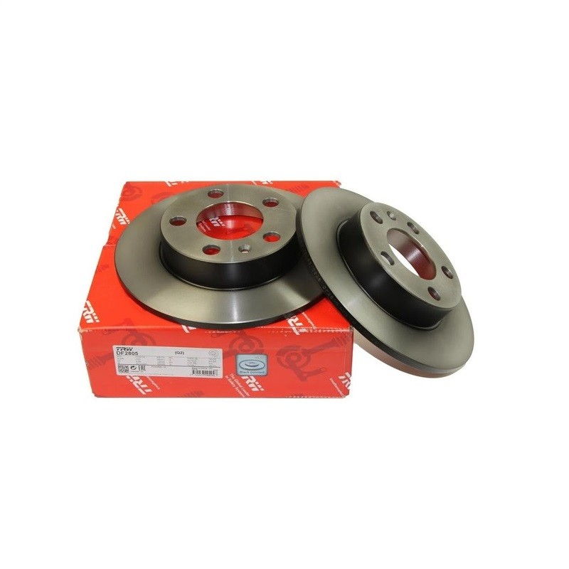 

Диск тормозной TRW SKODA OCTAVIA (1U), FABIA I-II, VW POLO SEDAN задний