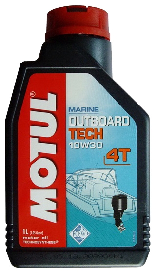 

Моторное масло MOTUL OUTBOARD TECH 4T 10W30 полусинтетическое 1 л