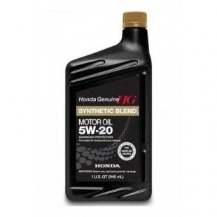 

Моторное масло Honda SYNTHETIC BLEND SAE 0W-20 полусинтетическое 1 л