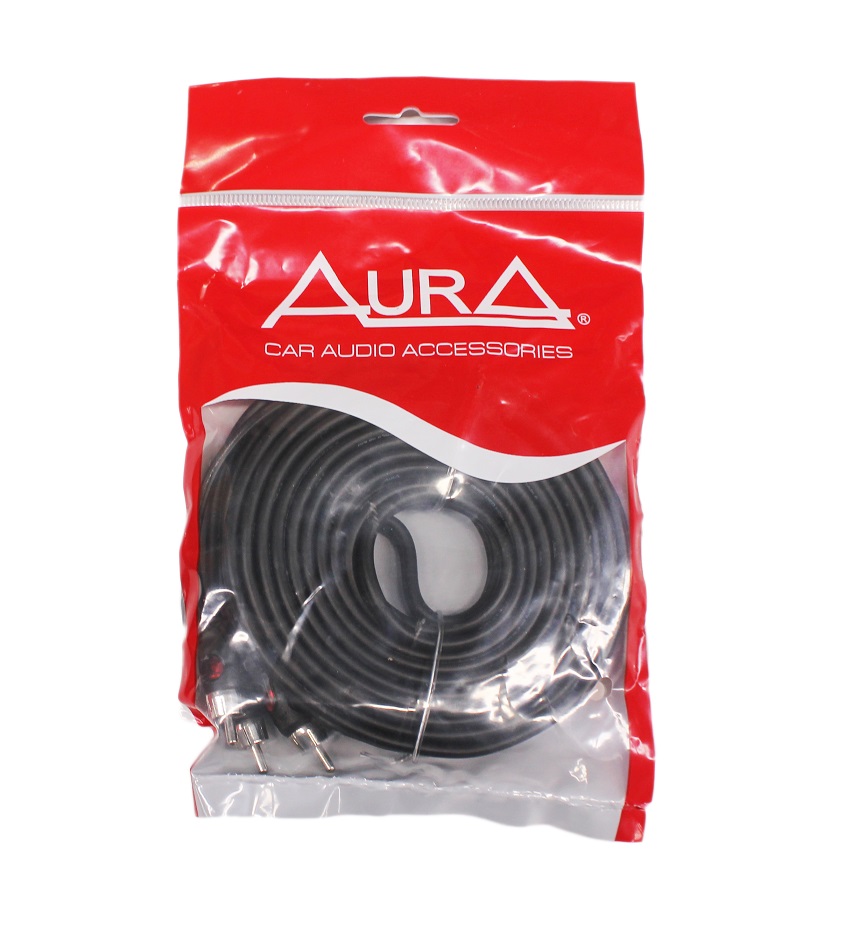

Кабель межблочный 2кан AURA RCA-B250 5 м