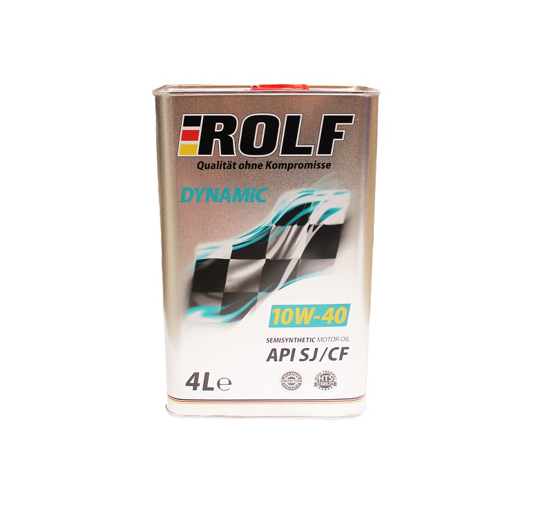 

Масло моторное Rolf Dynamic 10W40 SJ/CF полусинтетика (4 л)