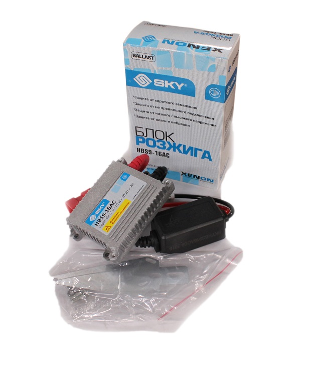 

Блок розжига SKY 9-16V 35W Slim KET