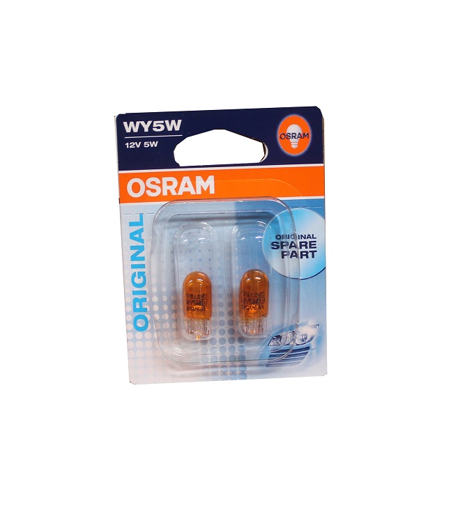 

Лампа накаливания OSRAM WY5W желтая