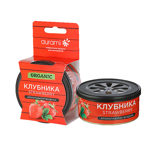

Ароматизатор AURAMI Organic Клубника, Organic
