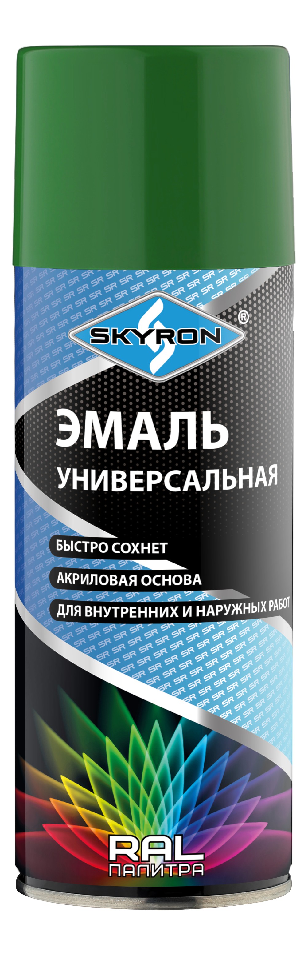 

Краска-спрей Элтранс SKYRON RAL6002 темно-зеленая 520мл, SKYRON RAL6002