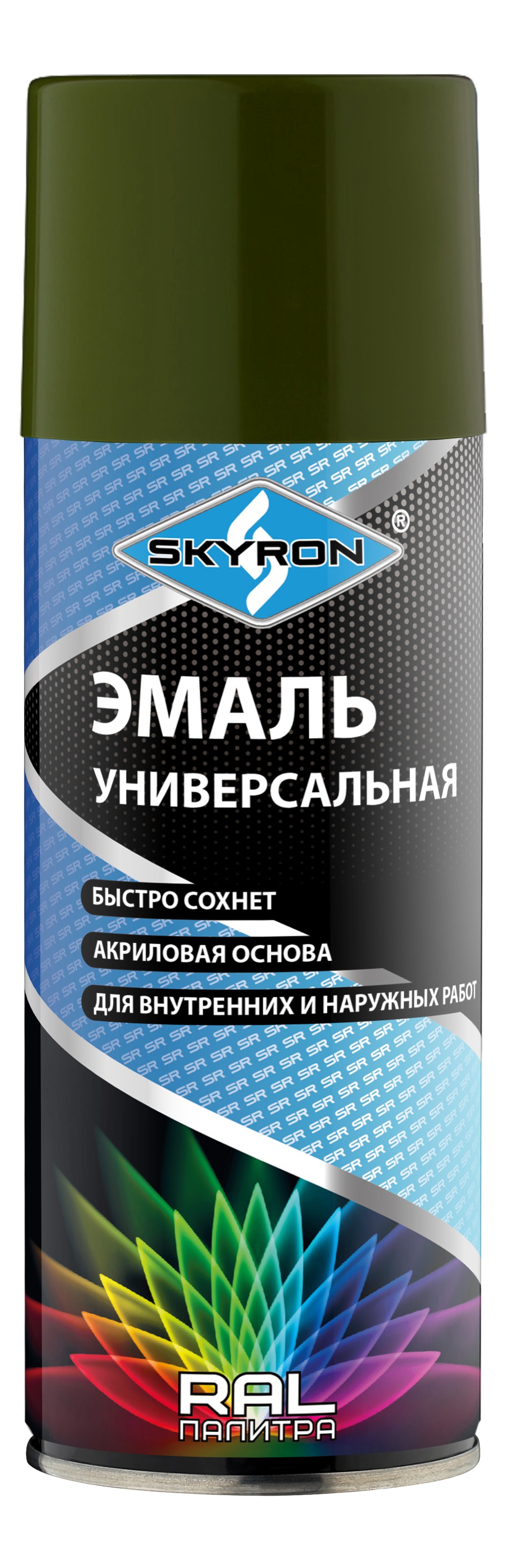 

Краска-спрей Элтранс SKYRON RAL6003 оливково-зеленая 520мл, SKYRON RAL6003