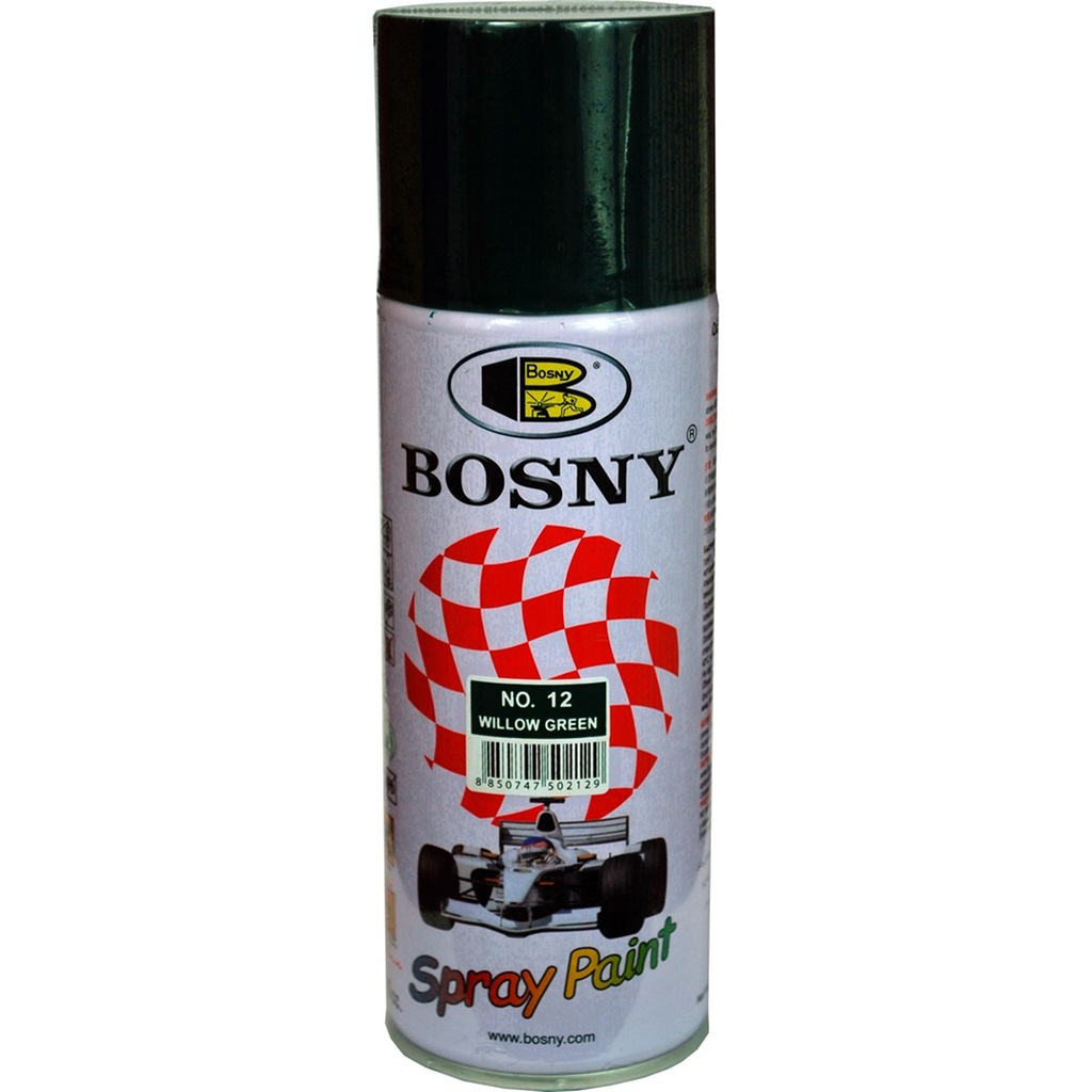 

Краска-спрей BOSNY RAL6005 зеленая ива 400мл