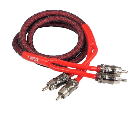 

Кабель межблочный AURA RCA-C310 2кан 1м