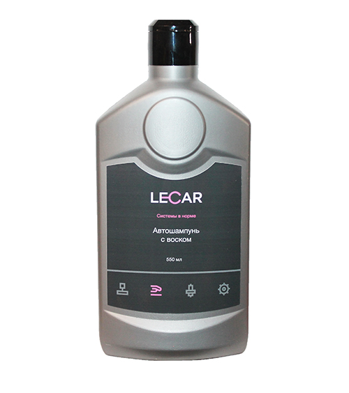 

Шампунь с воском (LECAR) 550мл