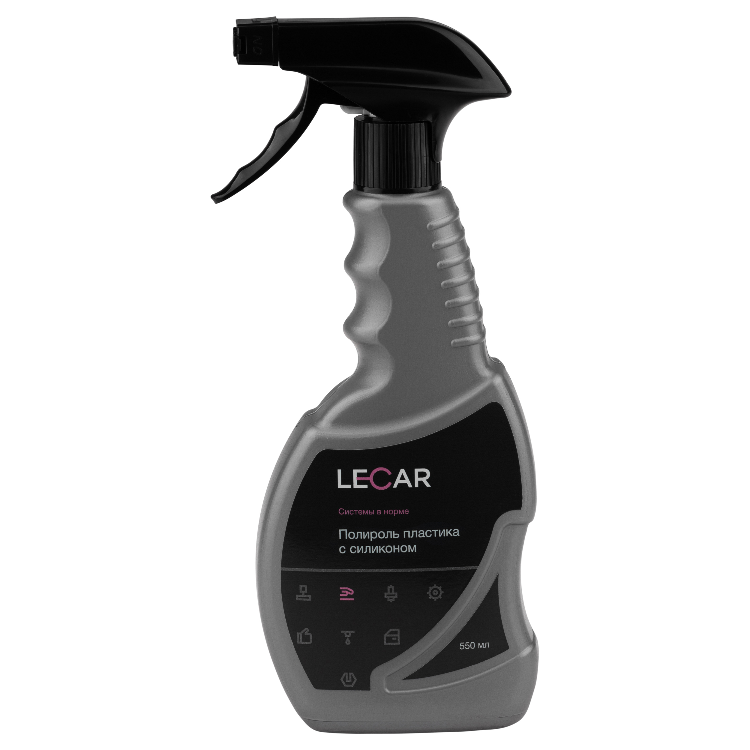

Полироль пластика триггер 550мл LECAR