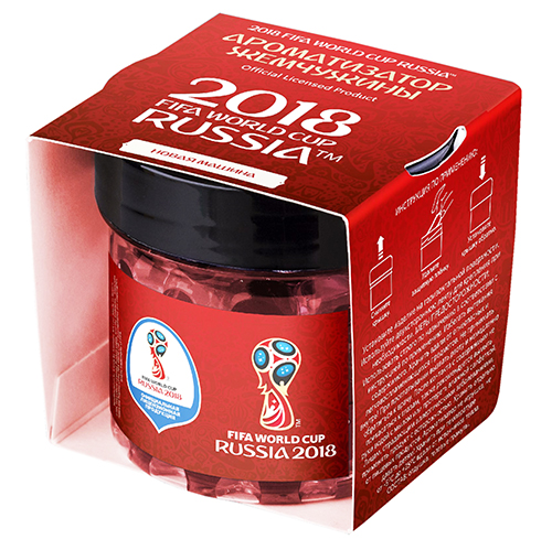 

Ароматизатор на панель банка "FIFA-2018" новая машина (AURAMI) FZ-04, FIFA-2018