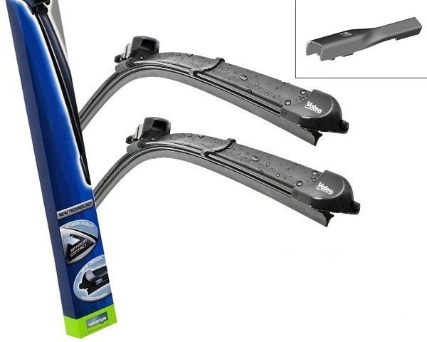 

Щетки стеклоочистителя, комплект Valeo 650/475мм бескаркасная 574651