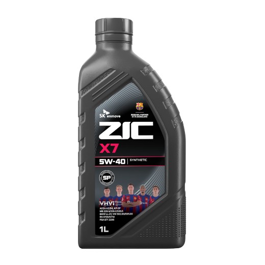 

Масло моторное ZIC X7 5W40 синтетическое 1 л