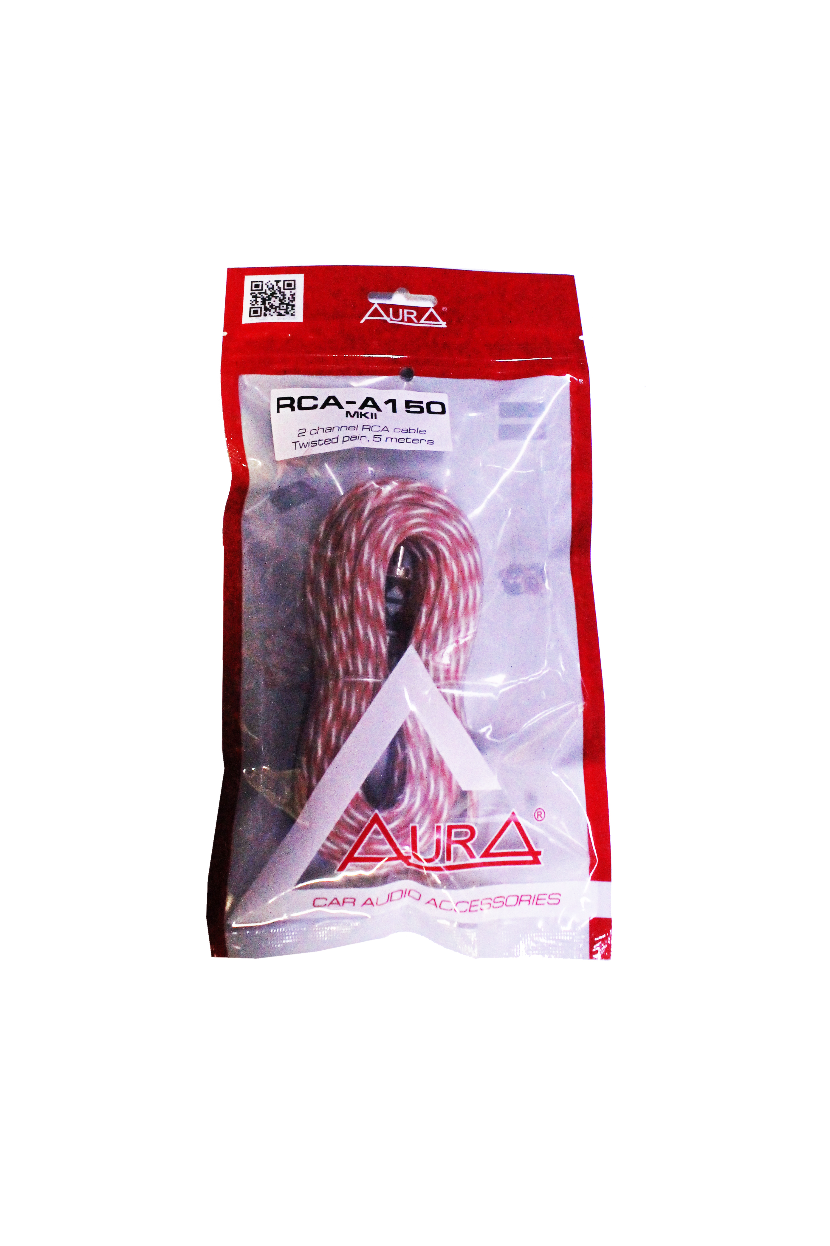 

Кабель межблочный 2кан RCA-A150MKII (5 м) AURA