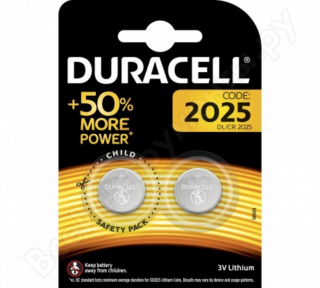 

Батарейка для брелока сигнализации Duracell (2шт)